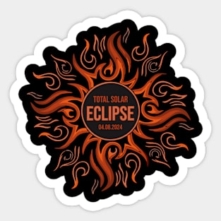 Aesthetic Art Eclipse Sticker